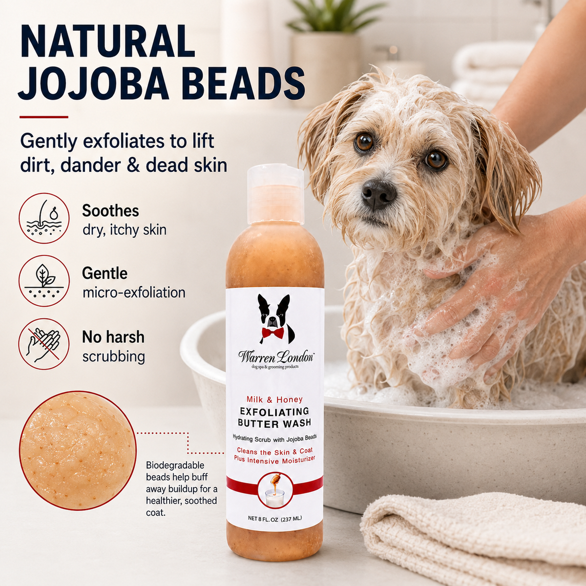 Exfoliating Butter Wash - 2 Scents | HT Animal Supply