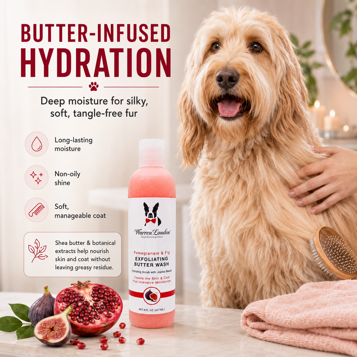 Exfoliating Butter Wash - 2 Scents | HT Animal Supply
