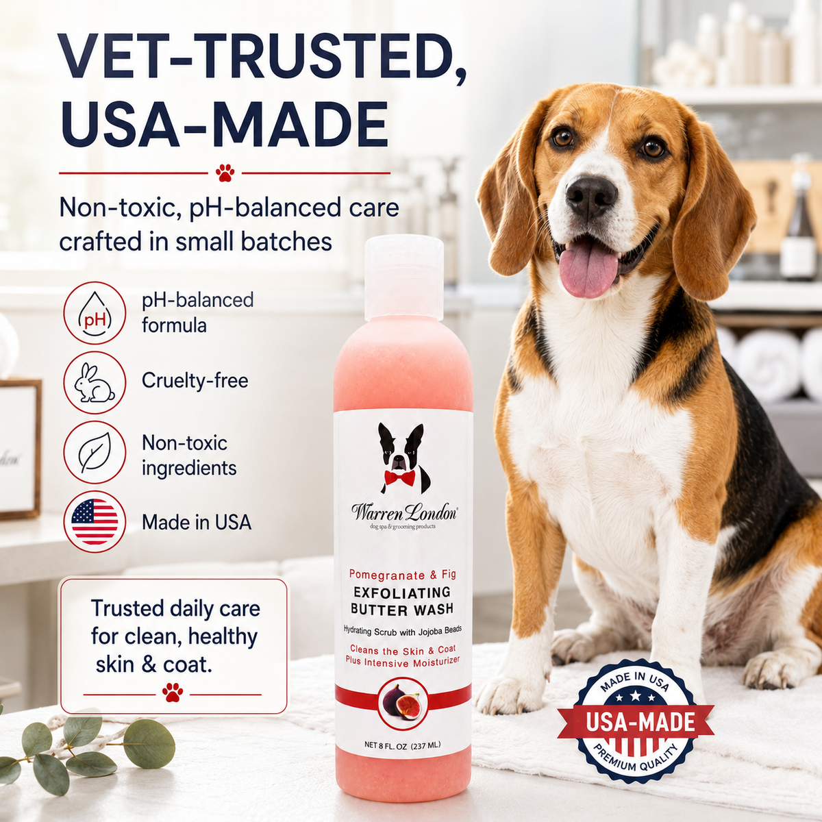 Exfoliating Butter Wash - 2 Scents | HT Animal Supply