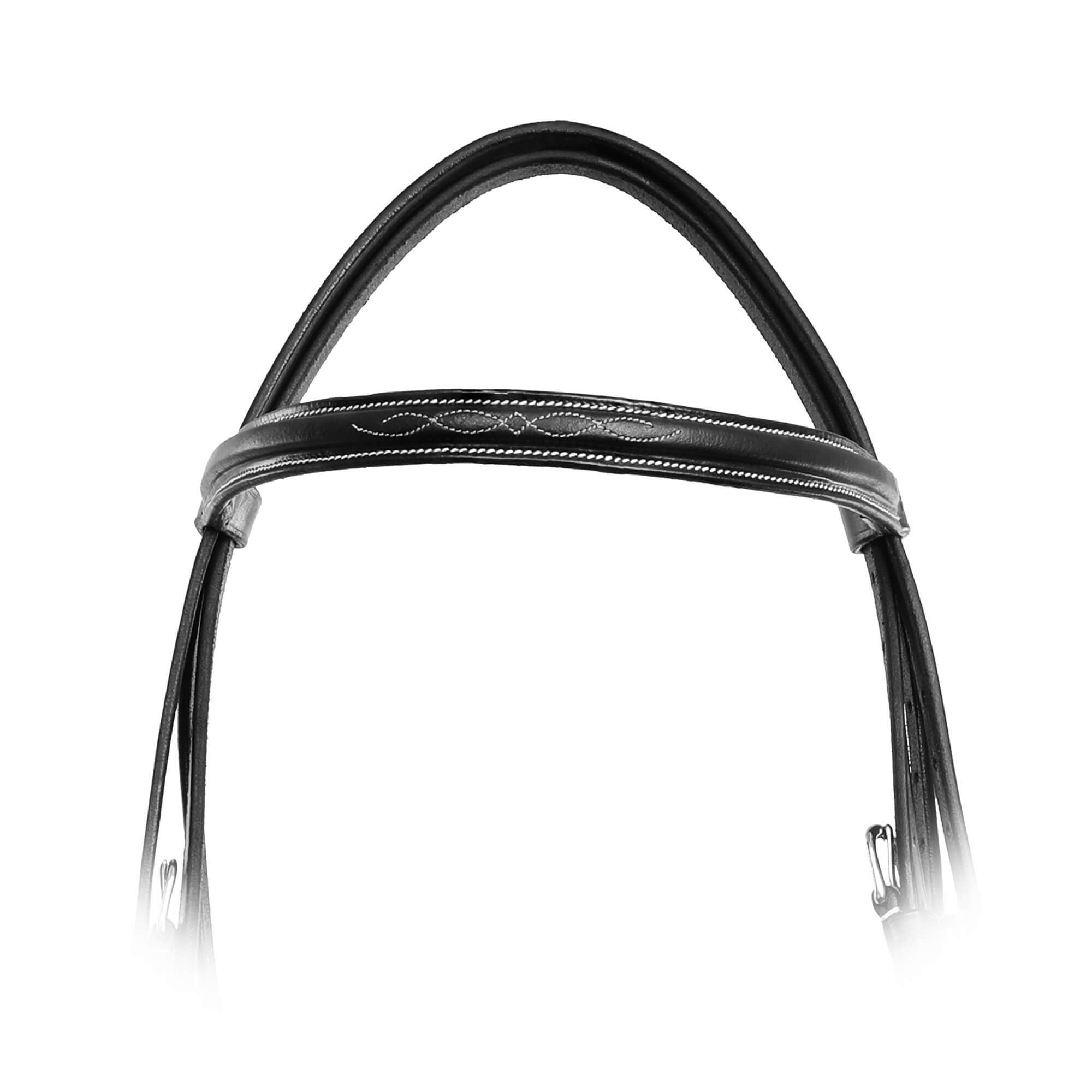 ExionPro Traditional Hunter Bridle With Laced Reins - HT Animal Supply