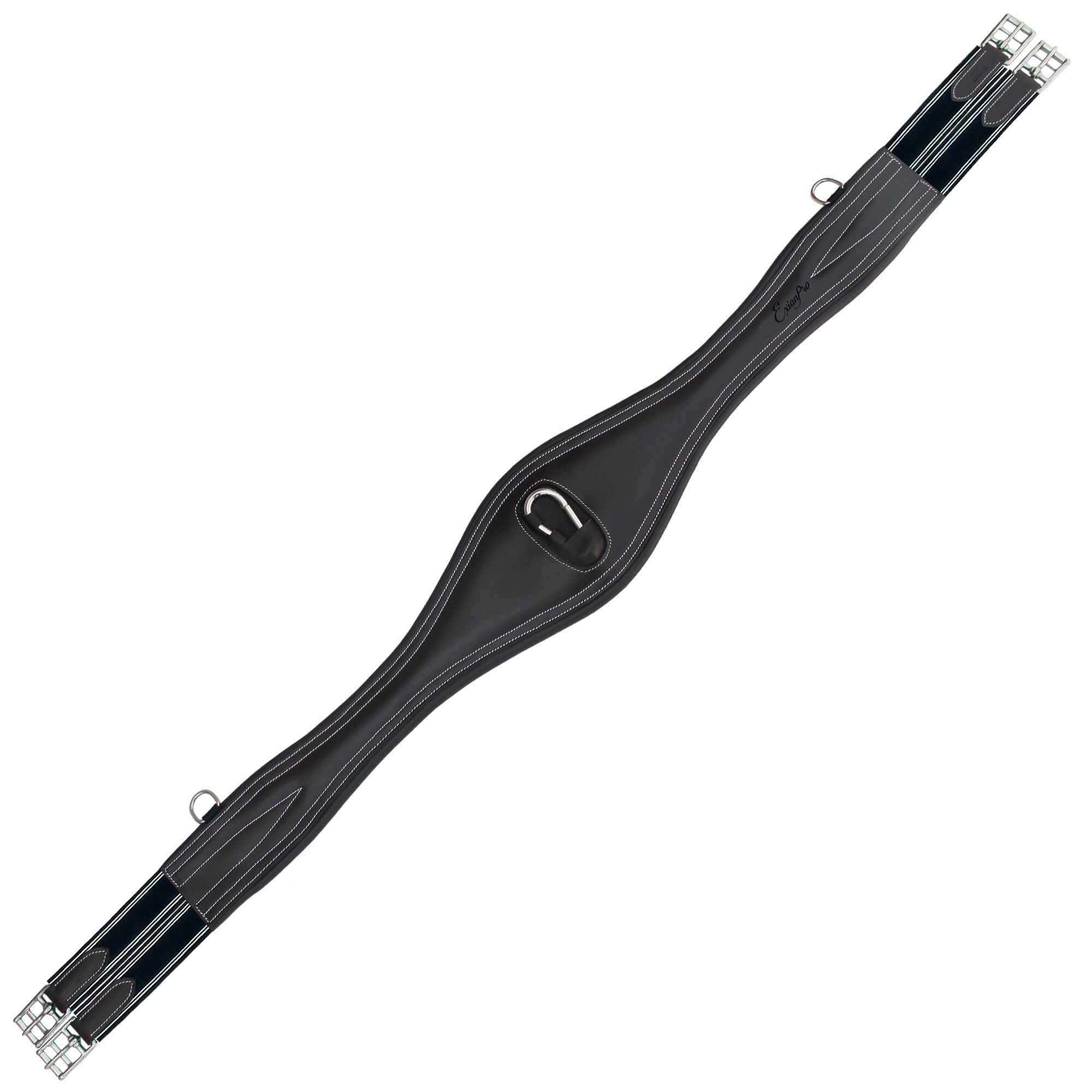 ExionPro Snap Over Lay Girth - Navy Blue Elastic with White Lines - HT Animal Supply