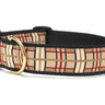 Up Country Plaid Extra Wide Dog Collar 1.5"