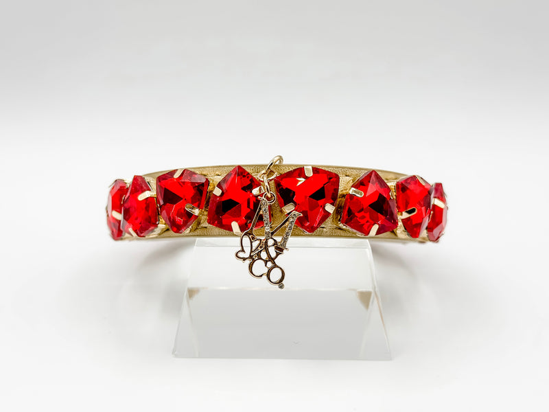 Signature Gem Necklace: Little Red