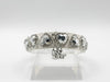 Couture Gem Necklace: Platinum