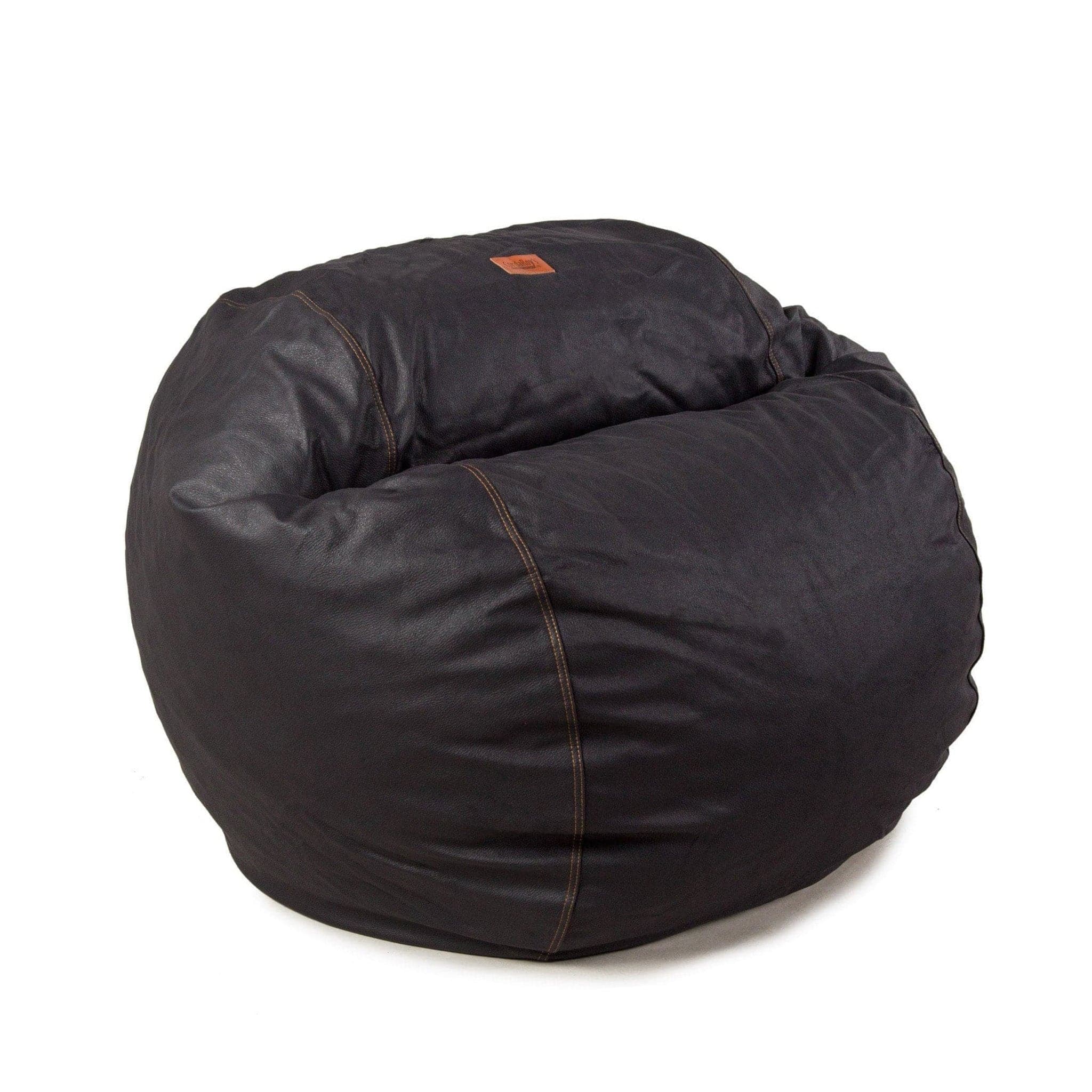 CordaRoy's Full Faux Leather Convertible Bean Bag Chair