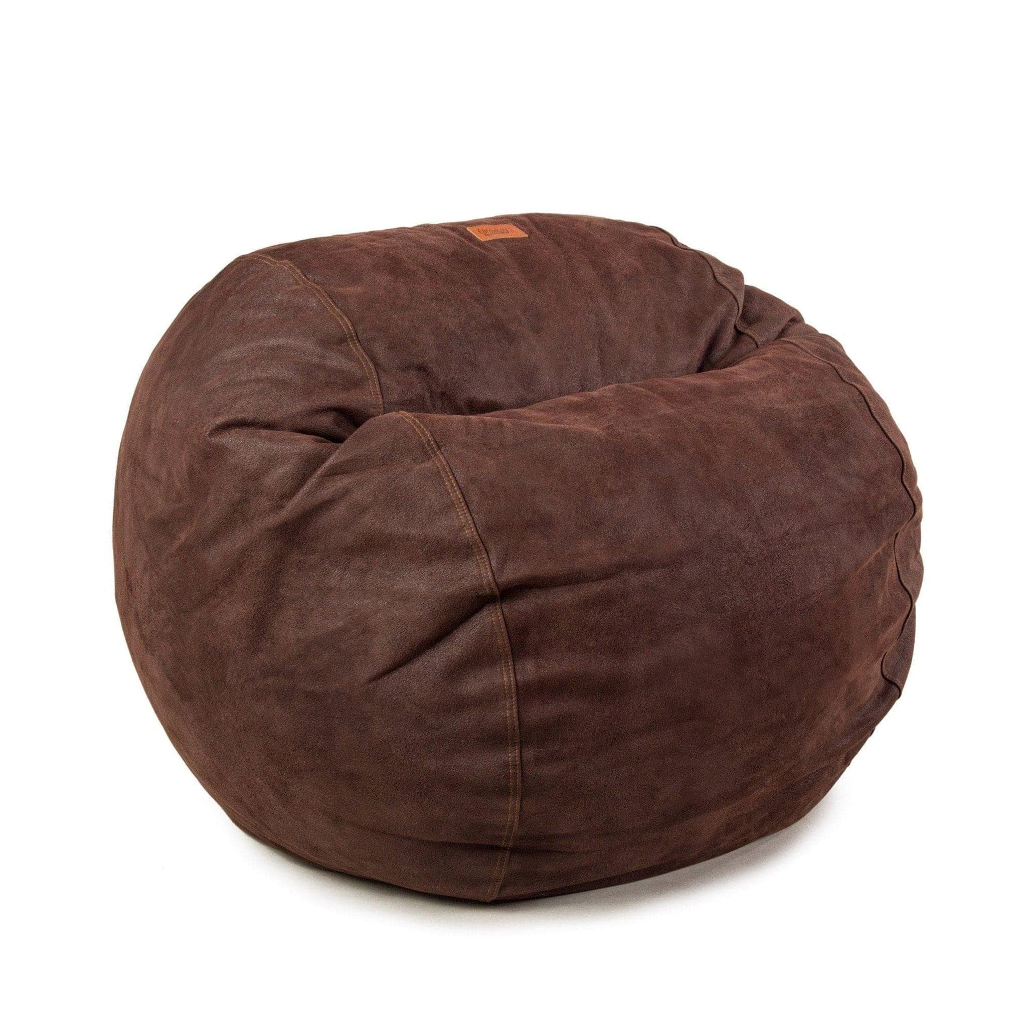 CordaRoy's Full Faux Leather Convertible Bean Bag Chair