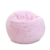 CordaRoy's Full Faux Fur Convertible Bean Bag Chair