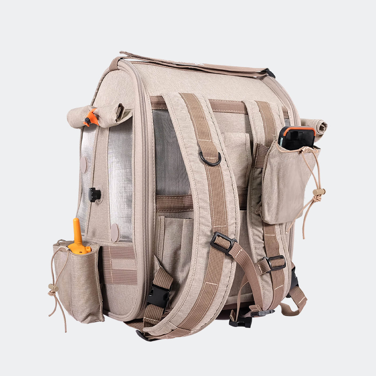 ibiyaya ibiyaya x BirdTricks TrackPack for Birds, Patented Small Bird Carrier Backpack with Perch