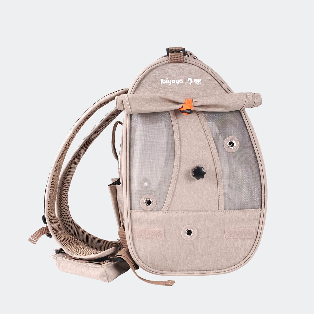 ibiyaya ibiyaya x BirdTricks TrackPack for Birds, Patented Small Bird Carrier Backpack with Perch