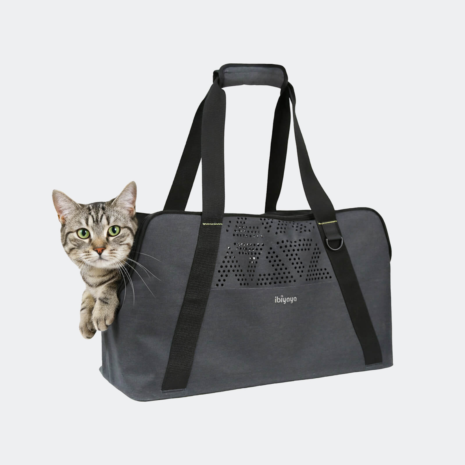 ibiyaya Dachshund Breezy Wanderer Fur-Free Pet Tote Bag