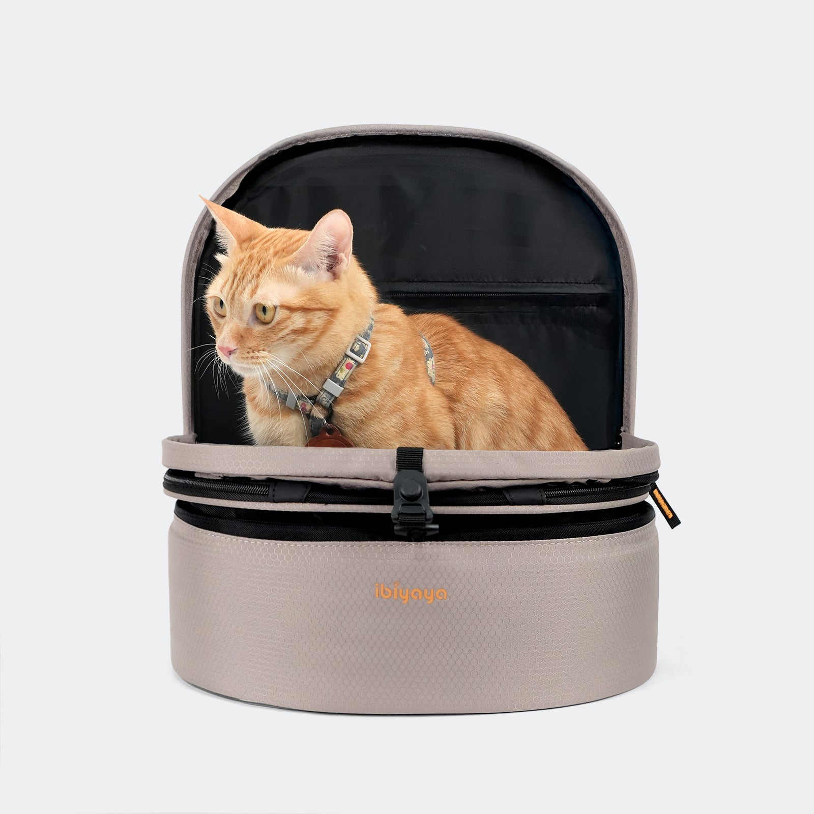 ibiyaya Panorama Zipper-Free Pet Carrier Backpack