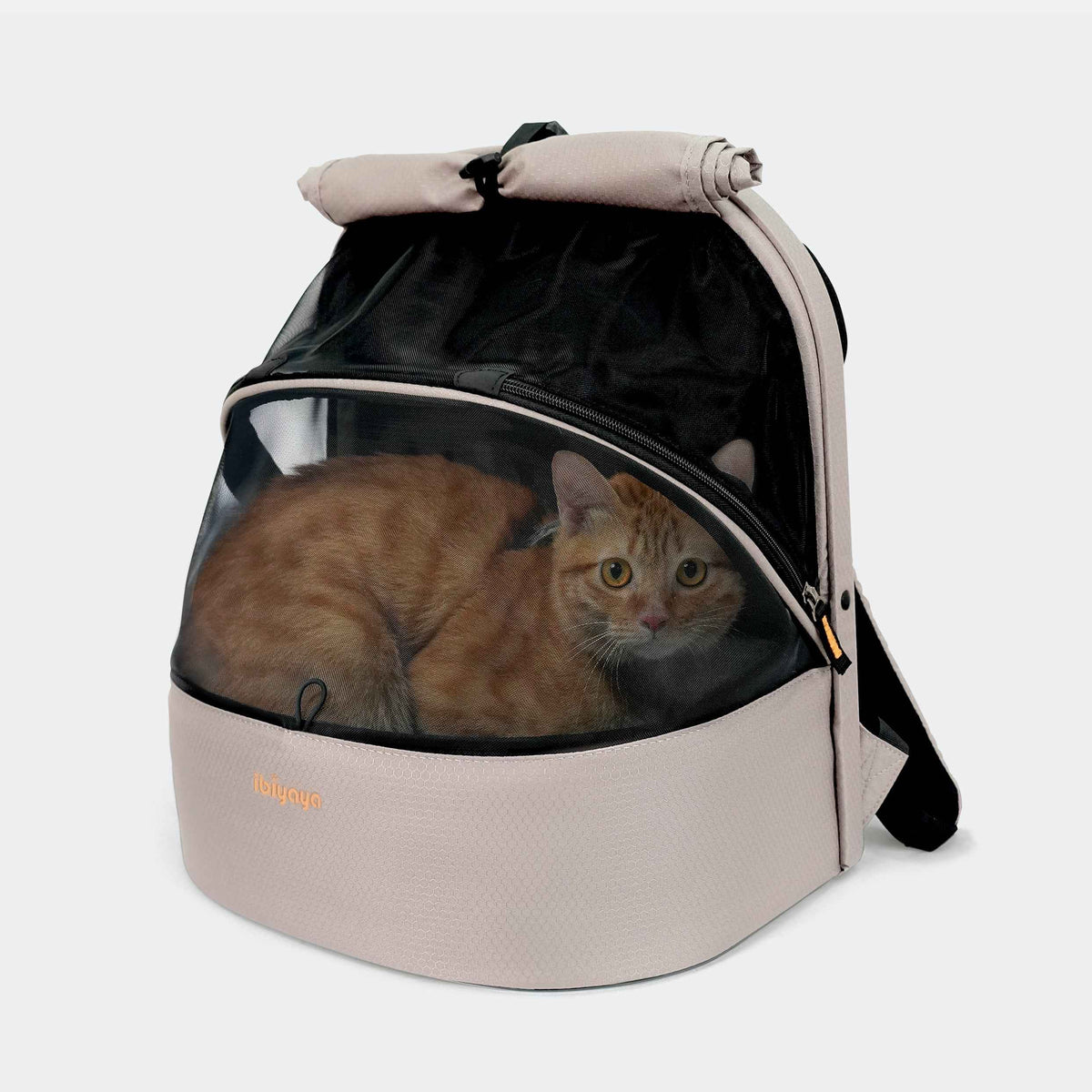 ibiyaya Panorama Zipper-Free Pet Carrier Backpack