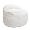CordaRoy's Full Faux Fur Nest Convertible Bean Bag Chair