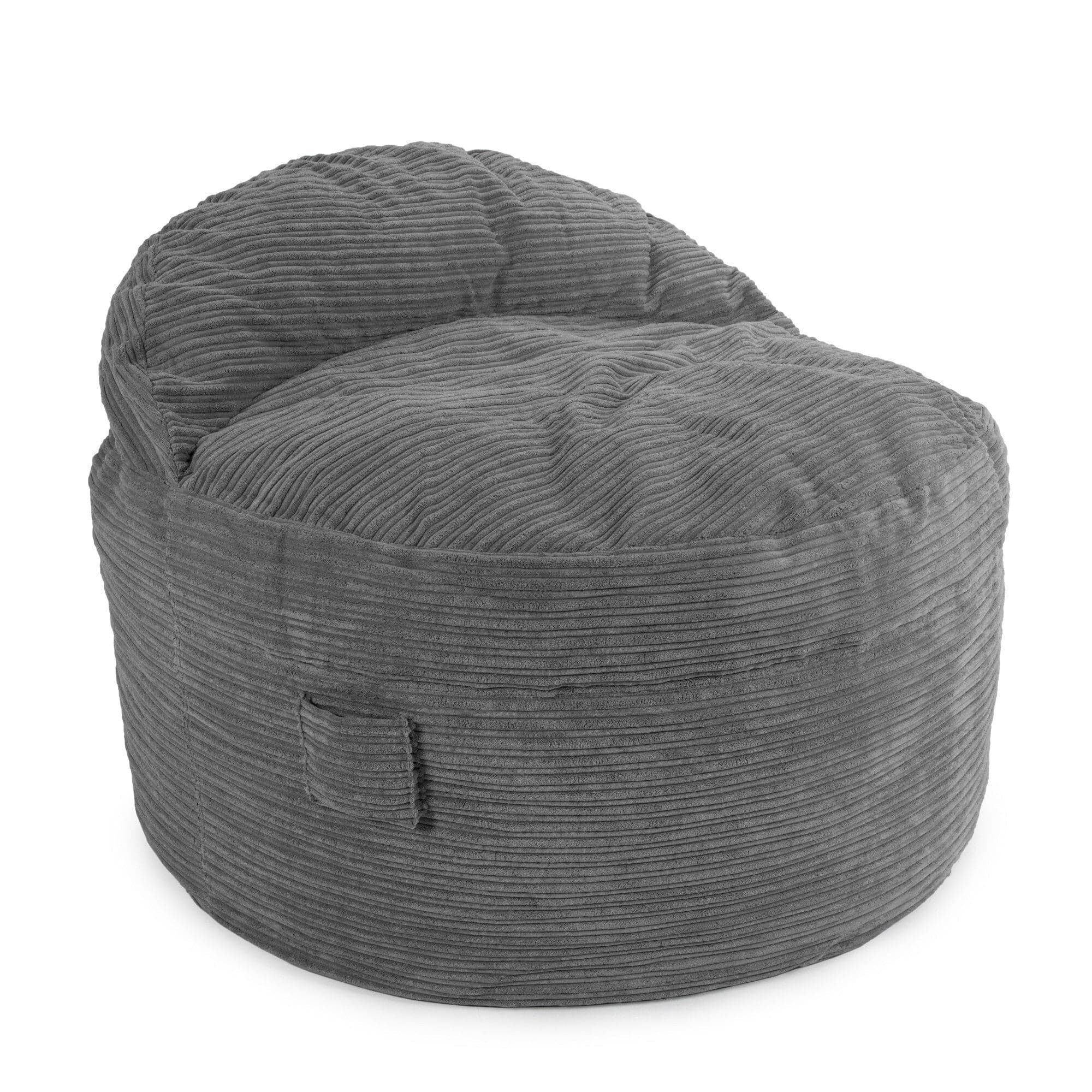 CordaRoy's Full Terry Corduroy Nest Convertible Bean Bag Chair