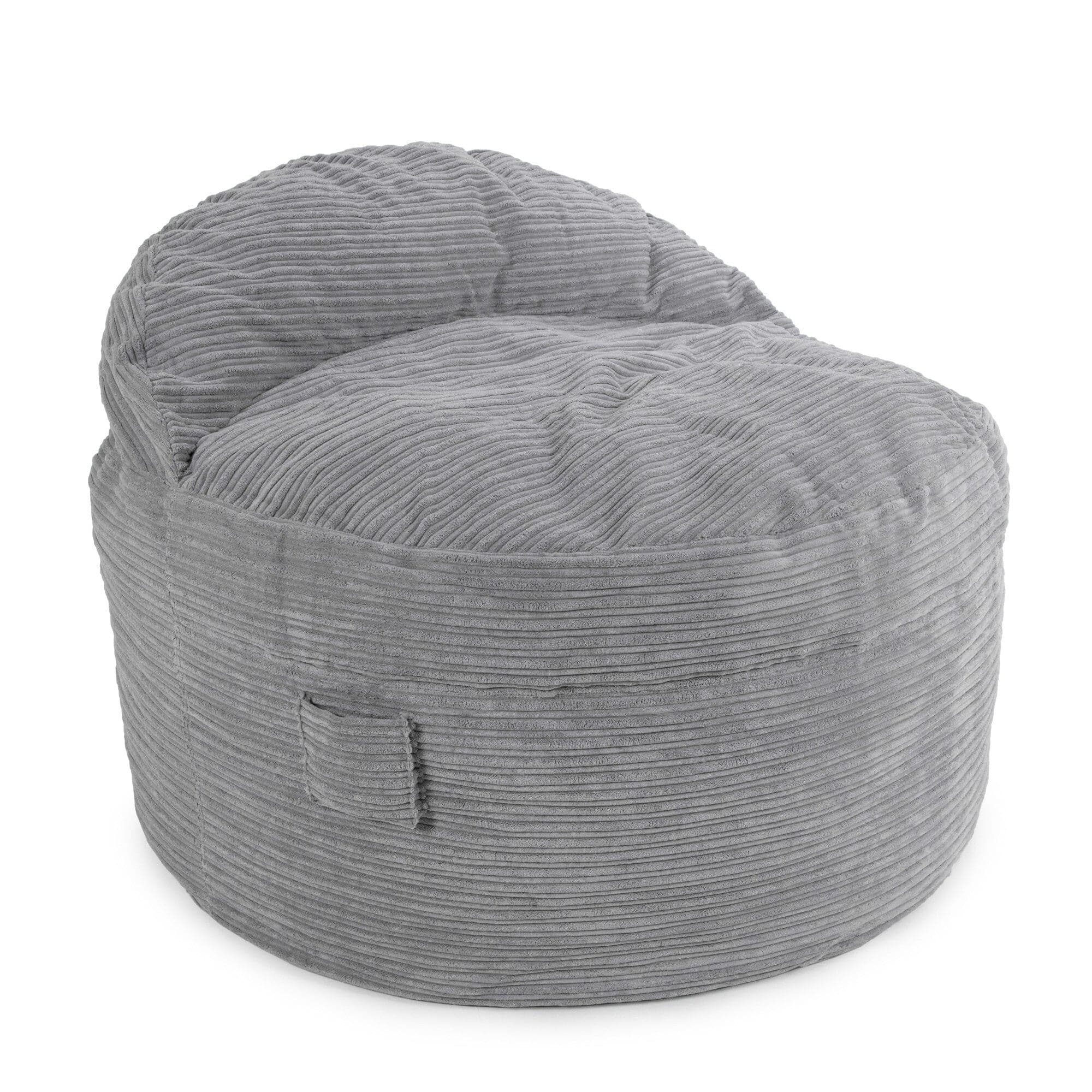 CordaRoy's Full Terry Corduroy Nest Convertible Bean Bag Chair