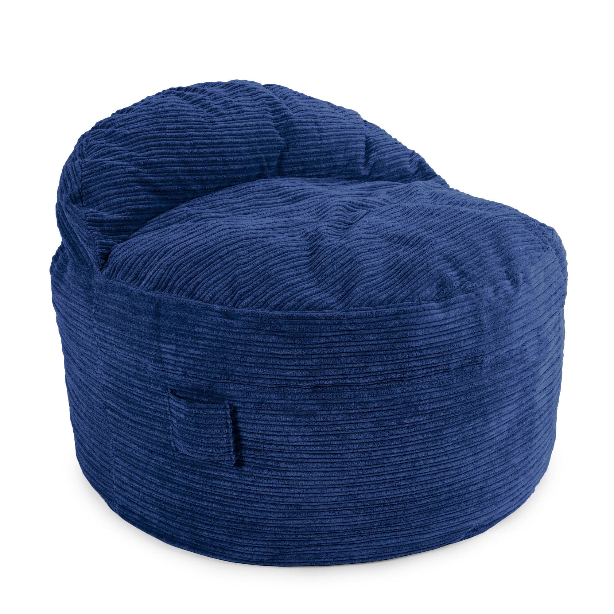 CordaRoy's Full Terry Corduroy Nest Convertible Bean Bag Chair
