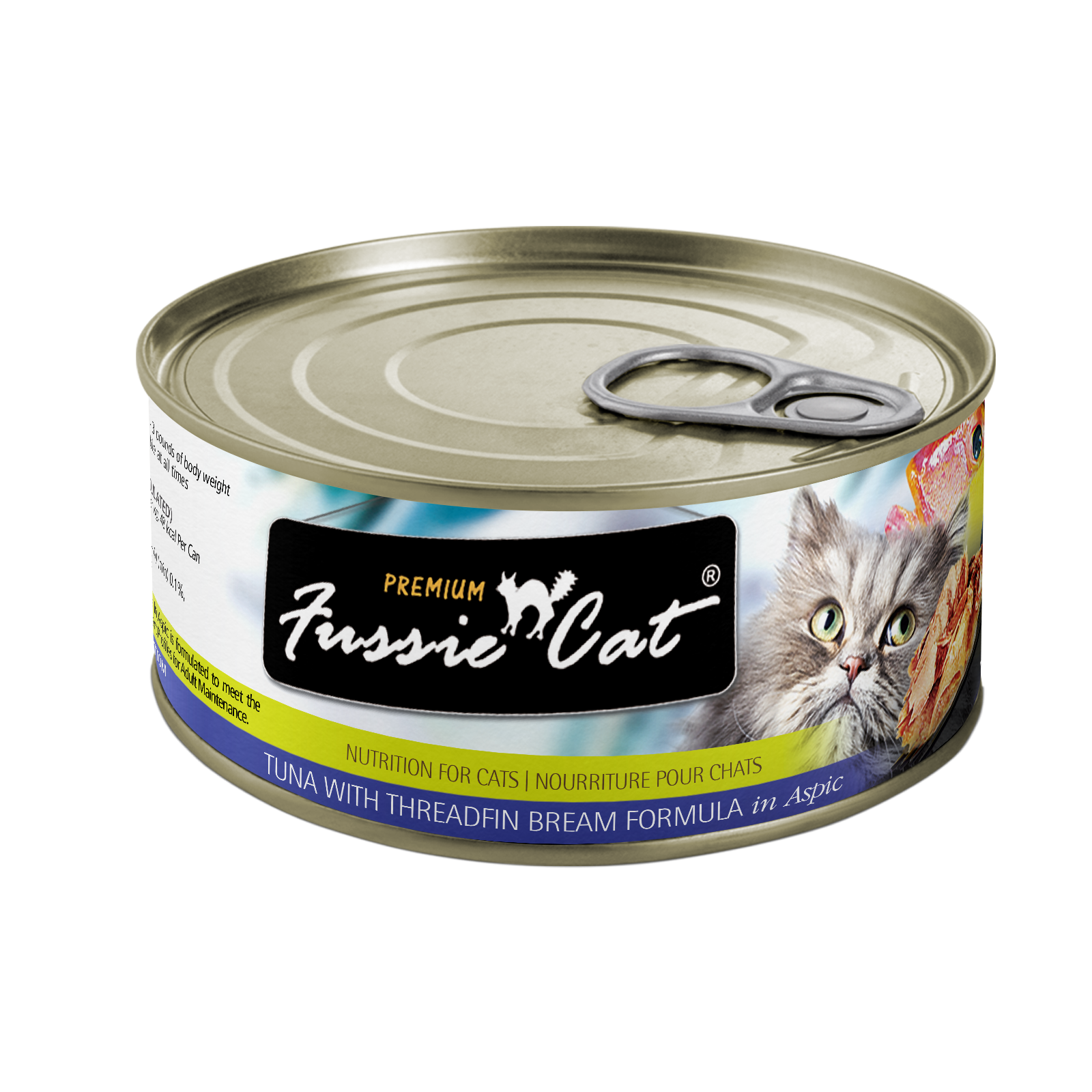 Fussie Cat Premium- Tuna With Threadfin Bream Formula In Aspic (2.8oz)