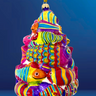 Festival of Fish Tree Glass Ornament
