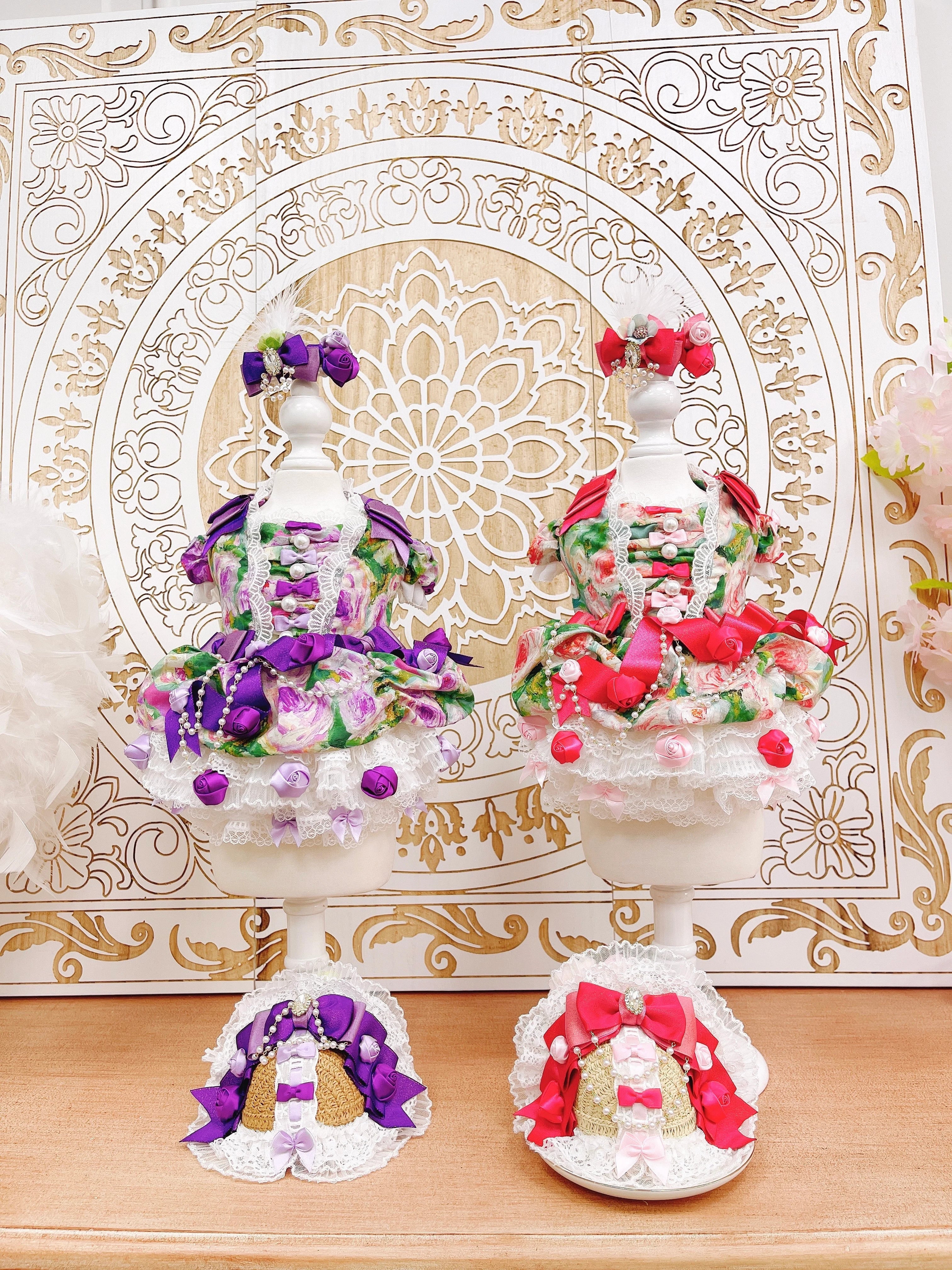 High quality handmade dog dresses Queen Victoria