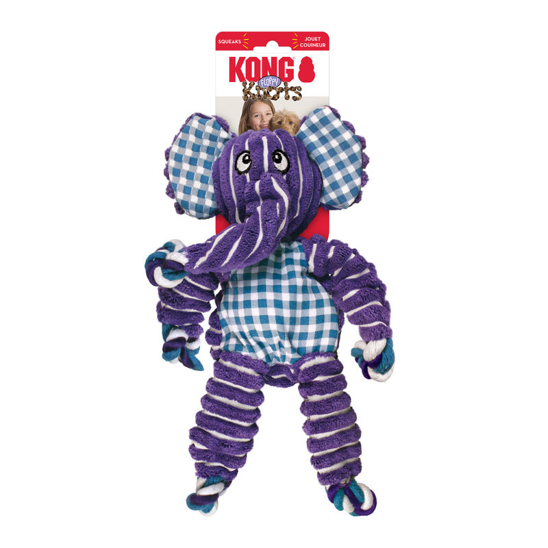 Kong Floppy Knots Elephant - HT Animal Supply