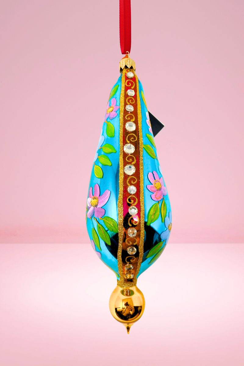 Florentine Elegance Polish Glass Ornament