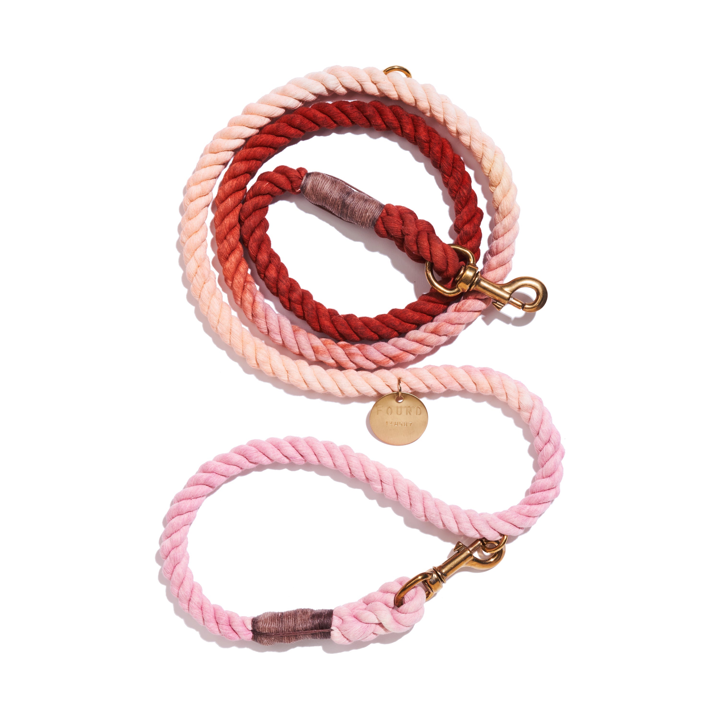 Arizona Rope Dog Leash, Adjustable & Secure Bolt Snap - Found my Animal