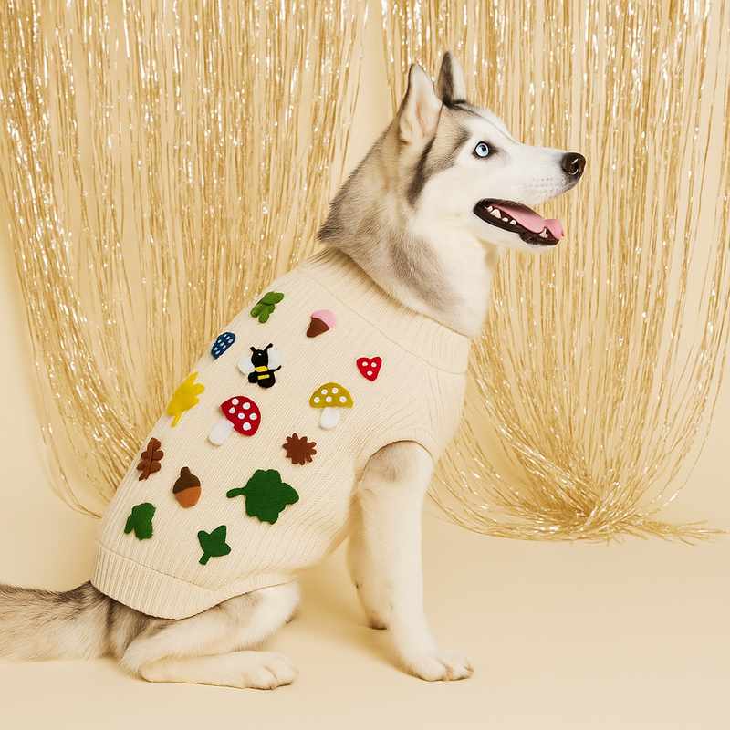 Original Fall Leaves 3D Icon Sweater
