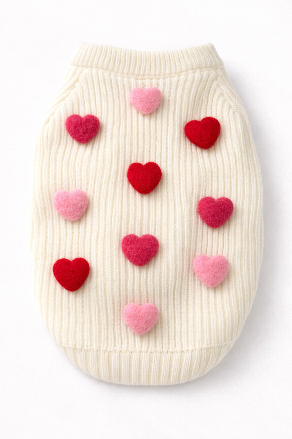 Dog Sweater - Heart 3D Icon | Found My Animal