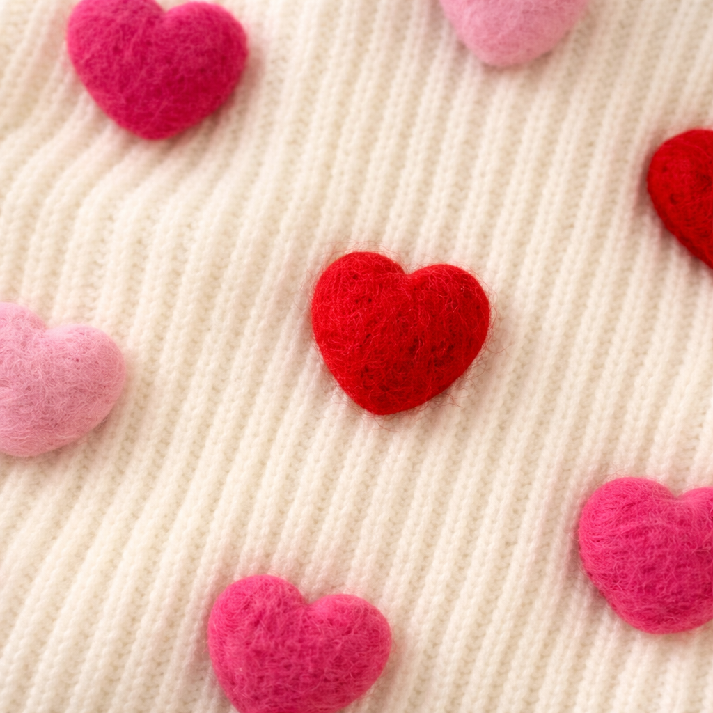 Dog Sweater - Heart 3D Icon | Found My Animal