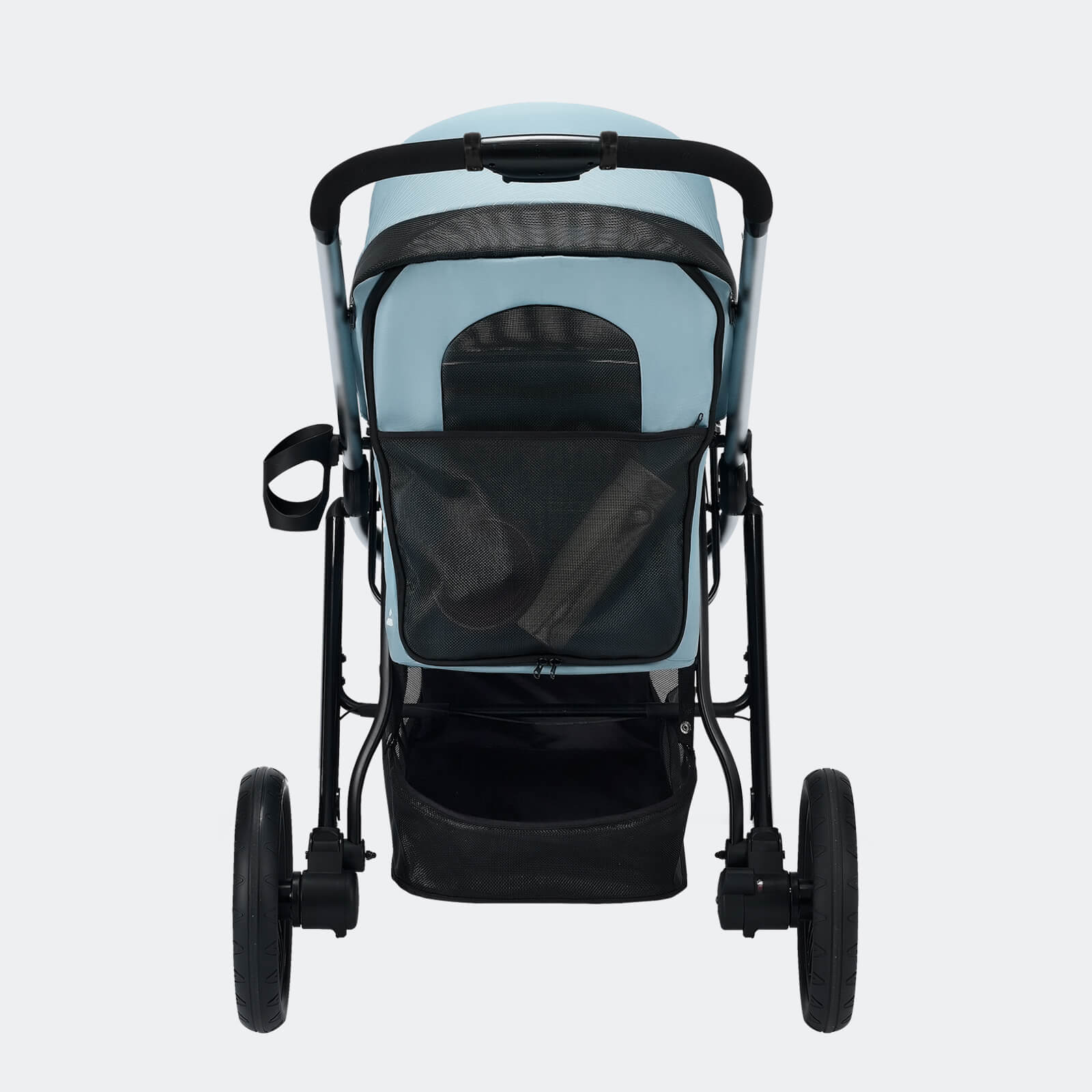 ibiyaya The Beast Pet Jogging Stroller, 3-Wheel All-Terrain Dog and Cat Pram