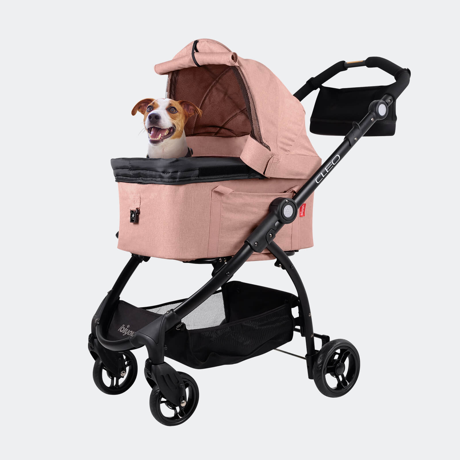 New CLEO Travel System Pet Stroller Best Medium-Sized Dog, Cat, & Rabbit Stroller