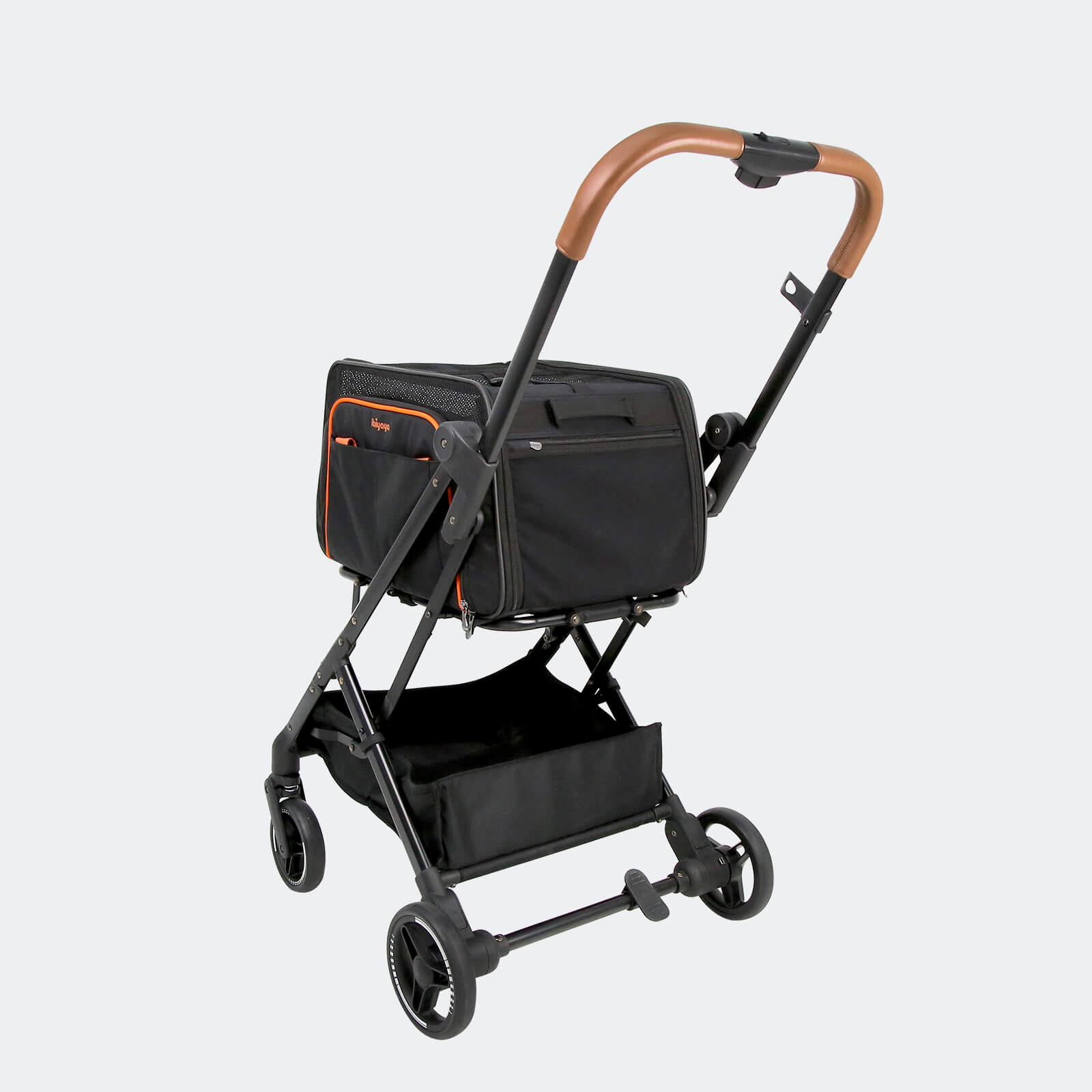 ibiyaya JetPaw 3-in-1 Pet Stroller with Detachable Airline-Approved Carrier