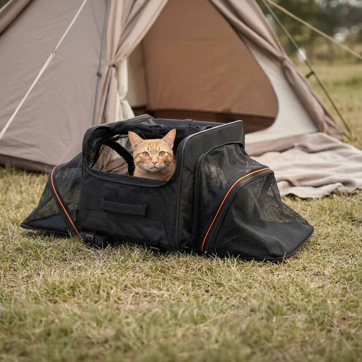 ibiyaya JetPaw 3-in-1 Pet Stroller with Detachable Airline-Approved Carrier