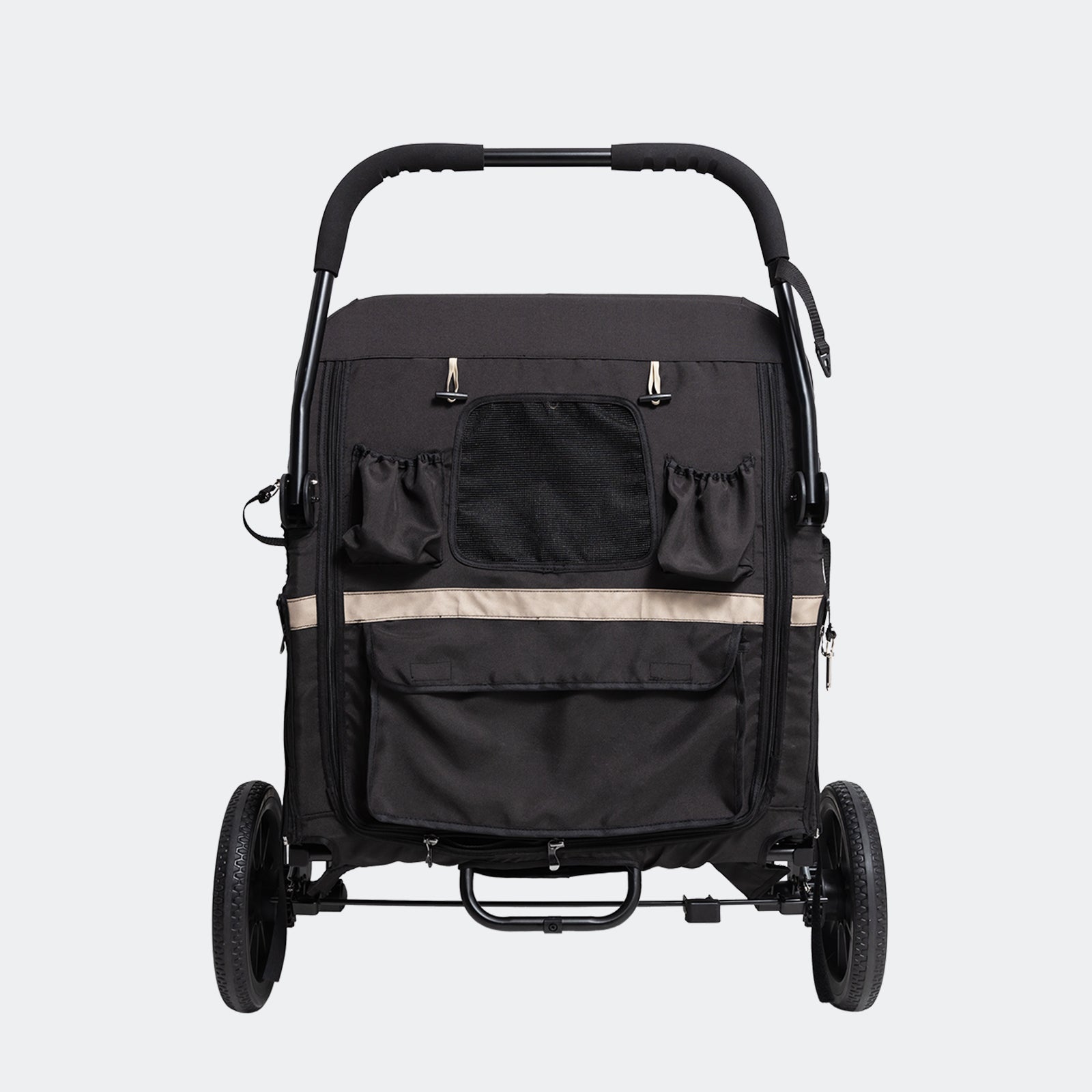 ibiyaya Grand Cruiser Large Dog Stroller, 4-Wheel Dog Pram for Large Breeds, Senior & Injured Pets