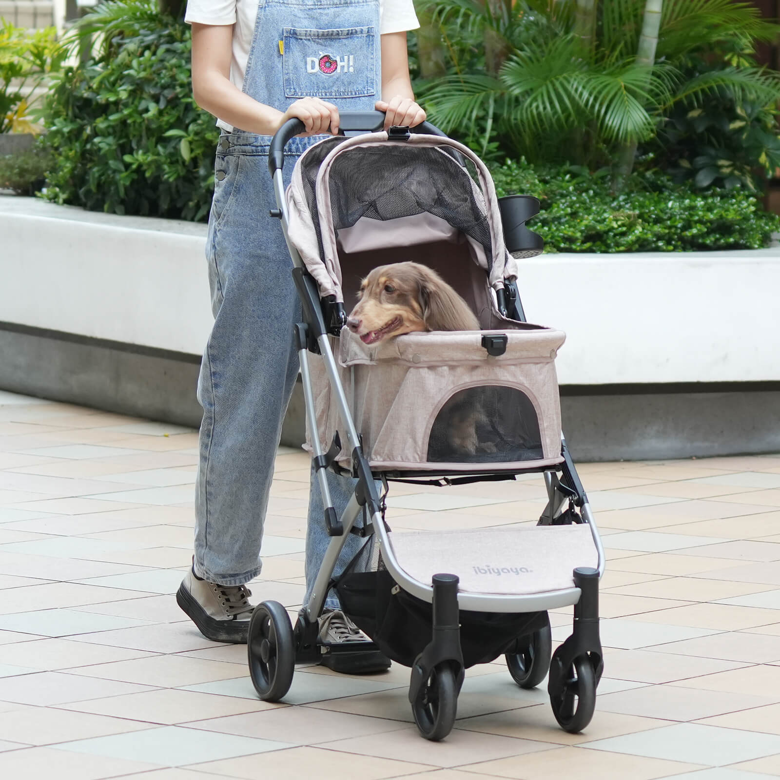 Evolution Speedy Fold Pet Buggy, Best Foldable Cat, Rabbit and Dog Stroller 