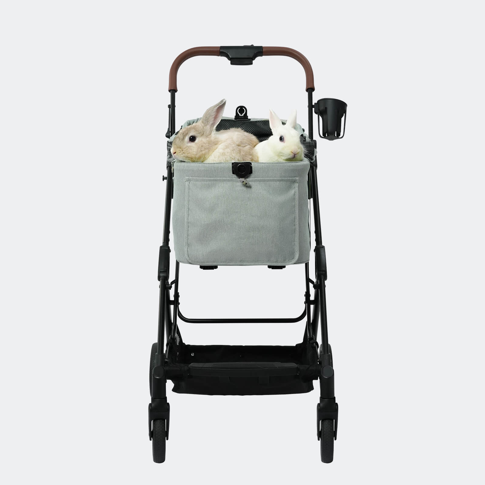 ibiyaya Tinker Small Detachable Pet Stroller Compact Buggy for Cats & Small Dogs