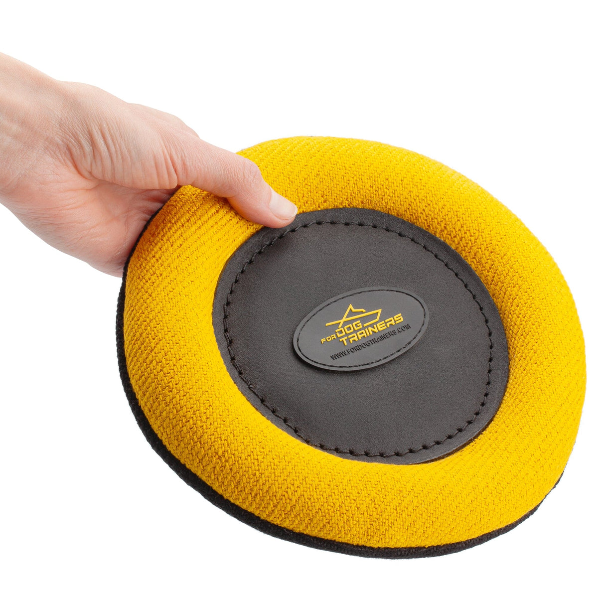 FDT 8-Inch French Linen Frisbee Flying Disc Dog Toy