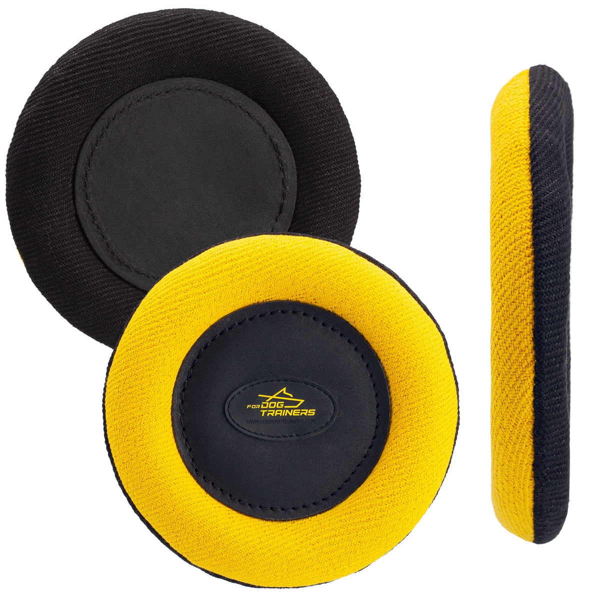FDT 8-Inch French Linen Frisbee Flying Disc Dog Toy