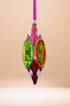 Viva Coin Glass Ornament