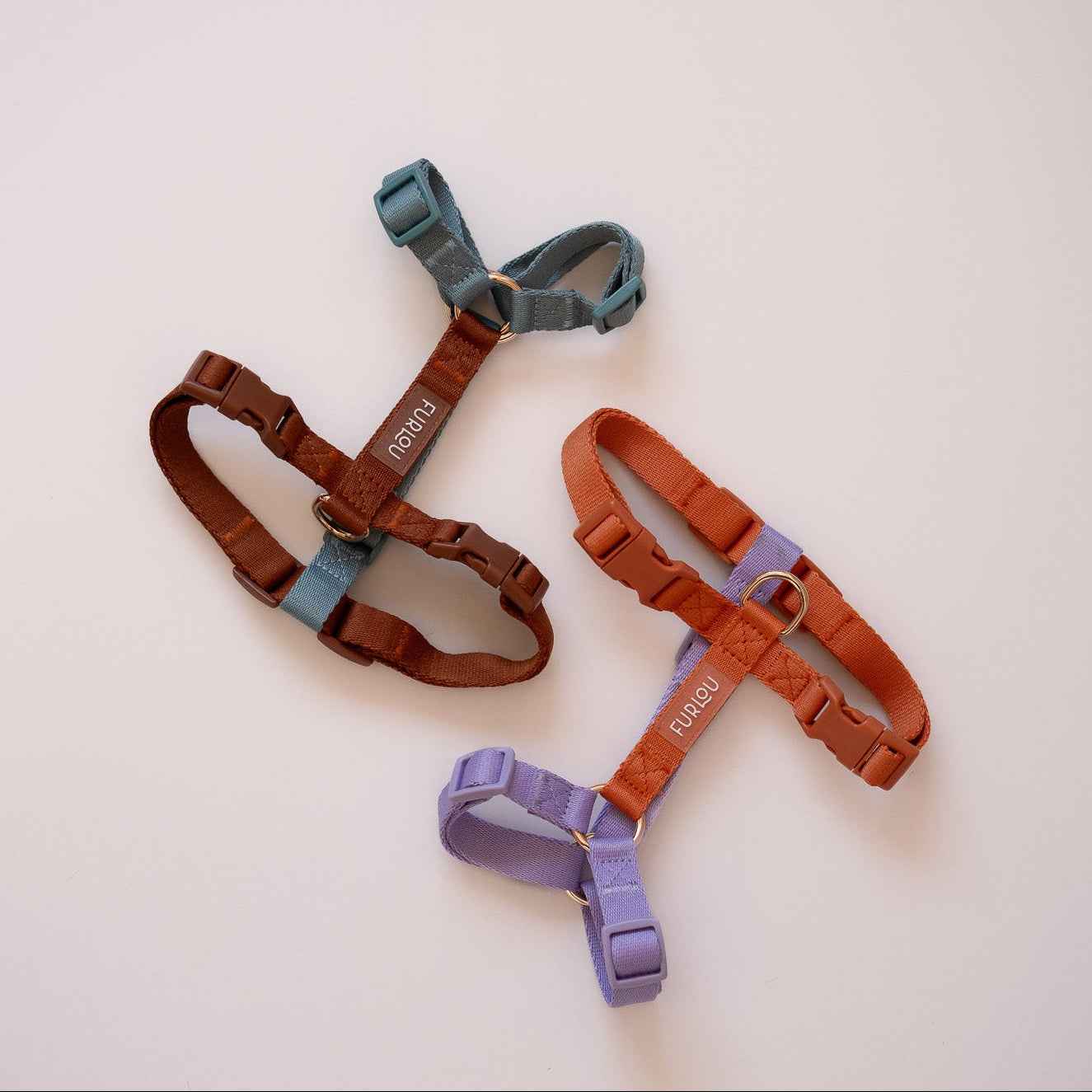 Blue and Clay - Dog Harness