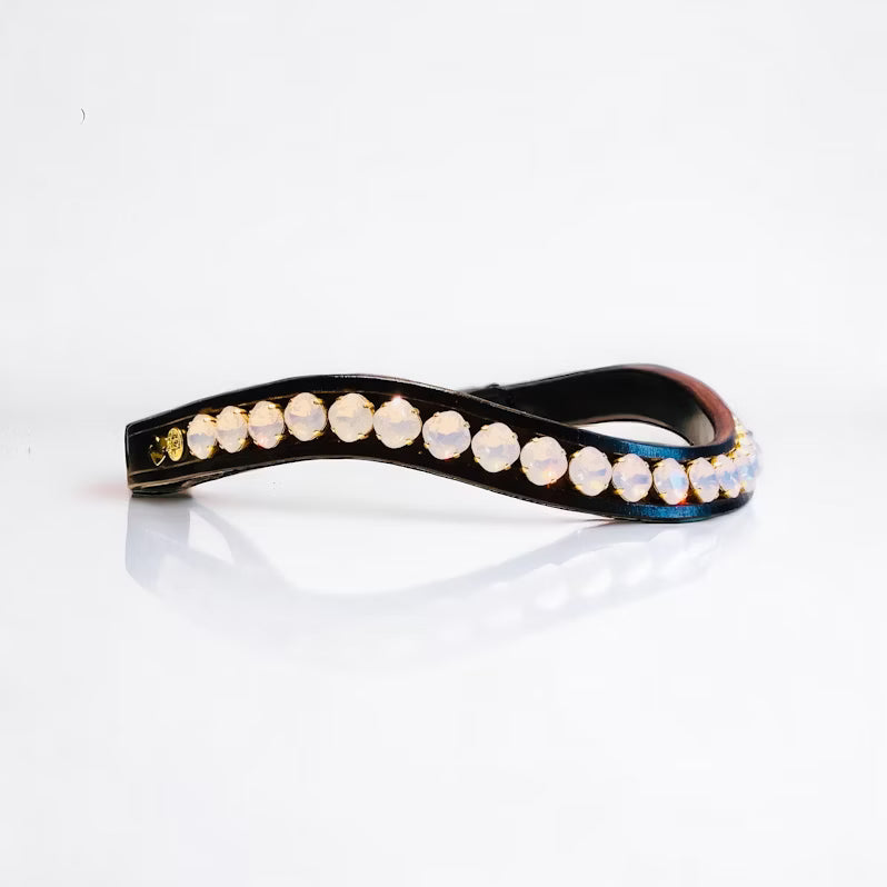 Fancy Delight Browband - Rose Water Opal