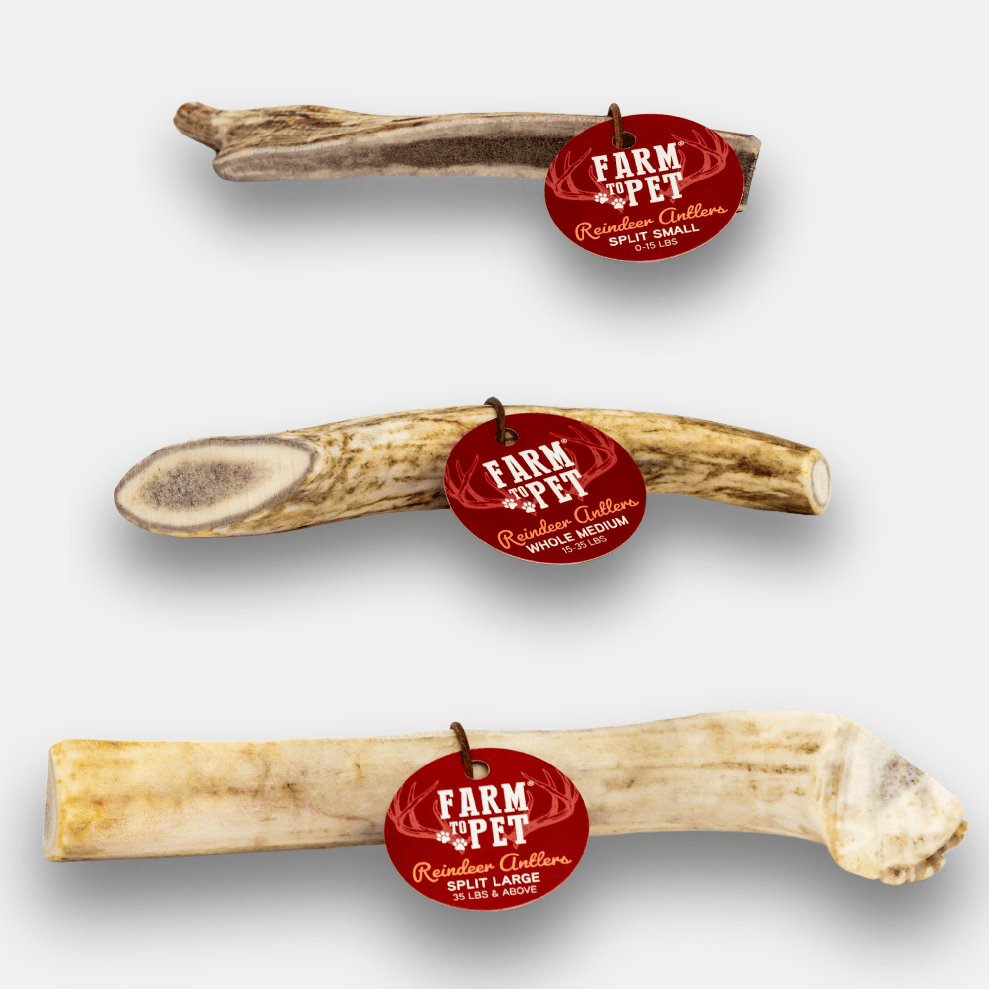 Farm To Pet Reindeer Antler Dog Chews