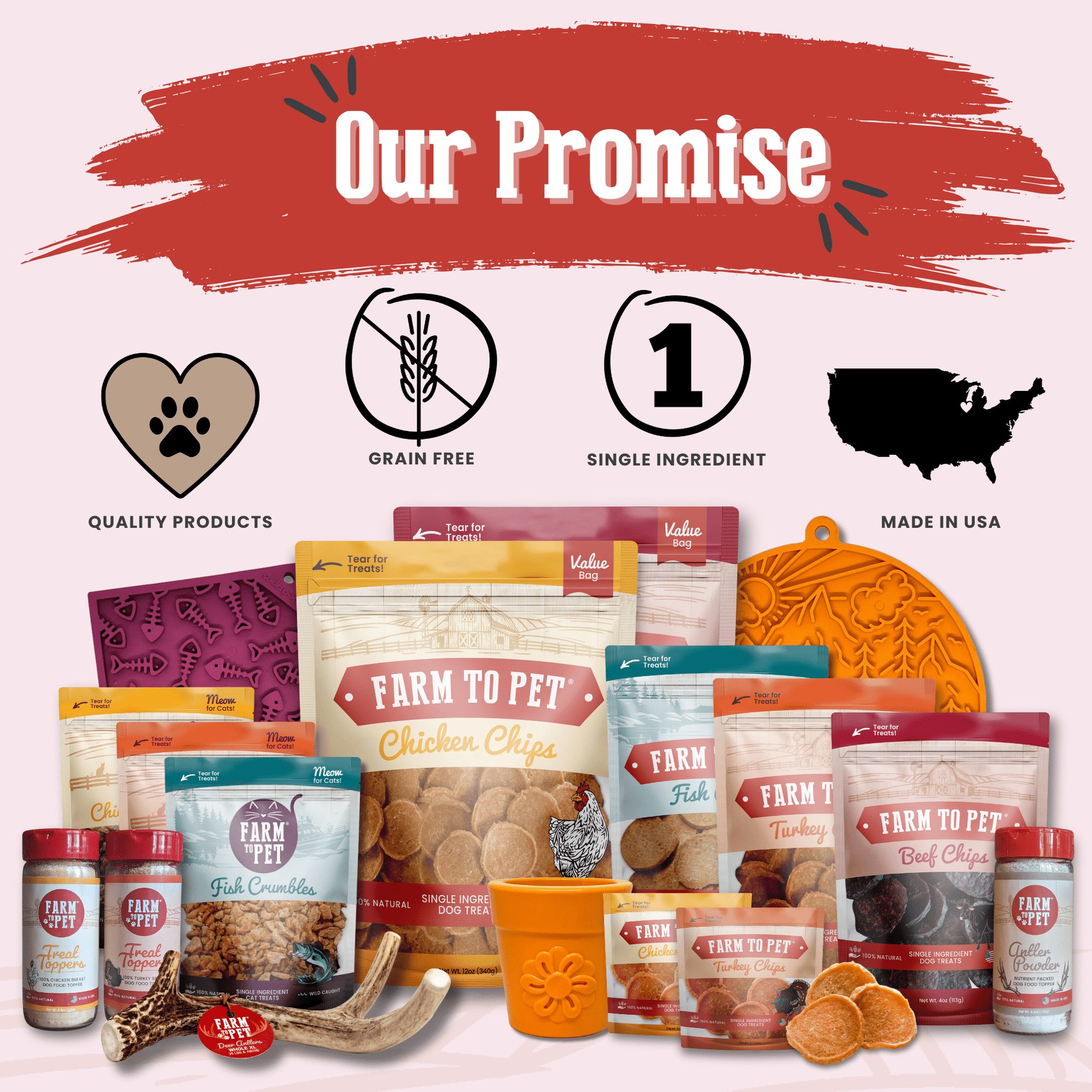 Farm To Pet Beef Chips Dog Treats