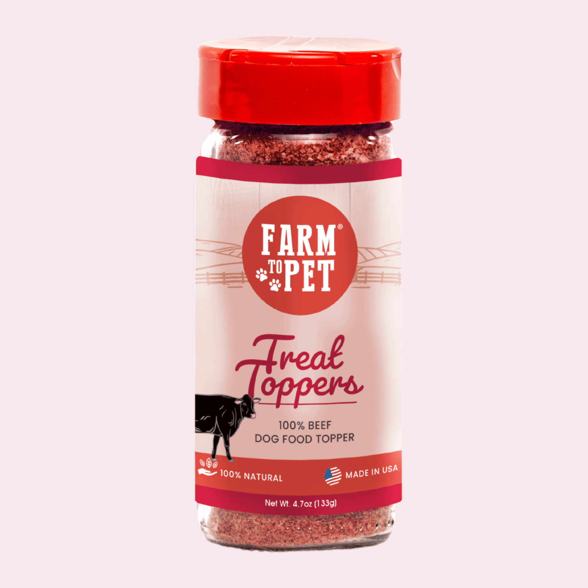 Farm To Pet Beef Treat Topper Dog Food Topper