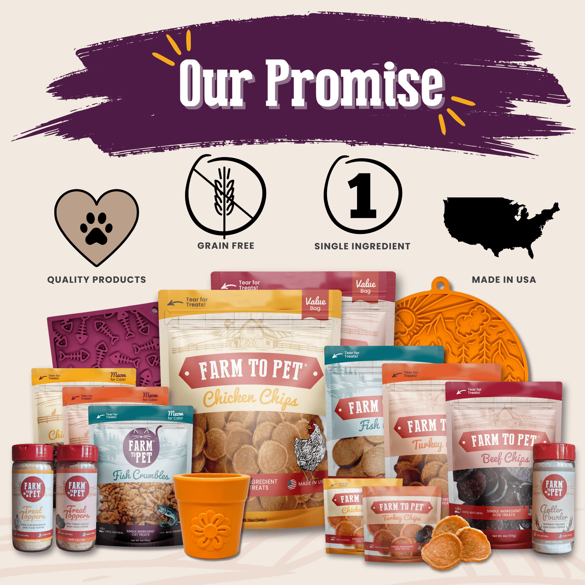 Farm To Pet Turkey Crumbles Cat Treats