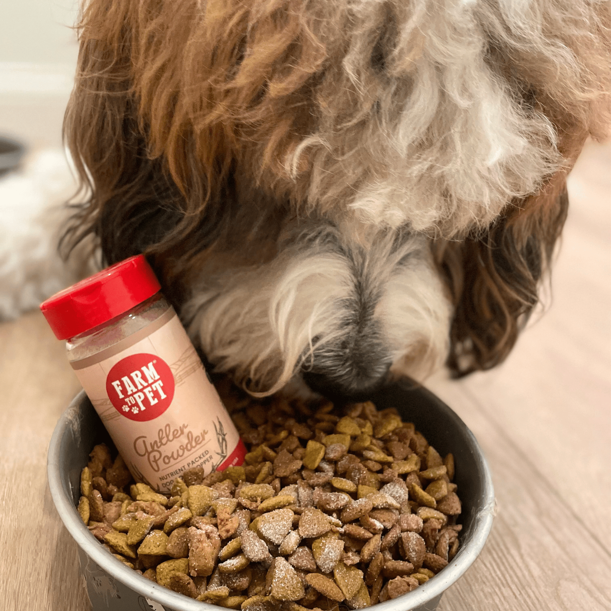 Farm To Pet Antler Powder Dog Food Topper