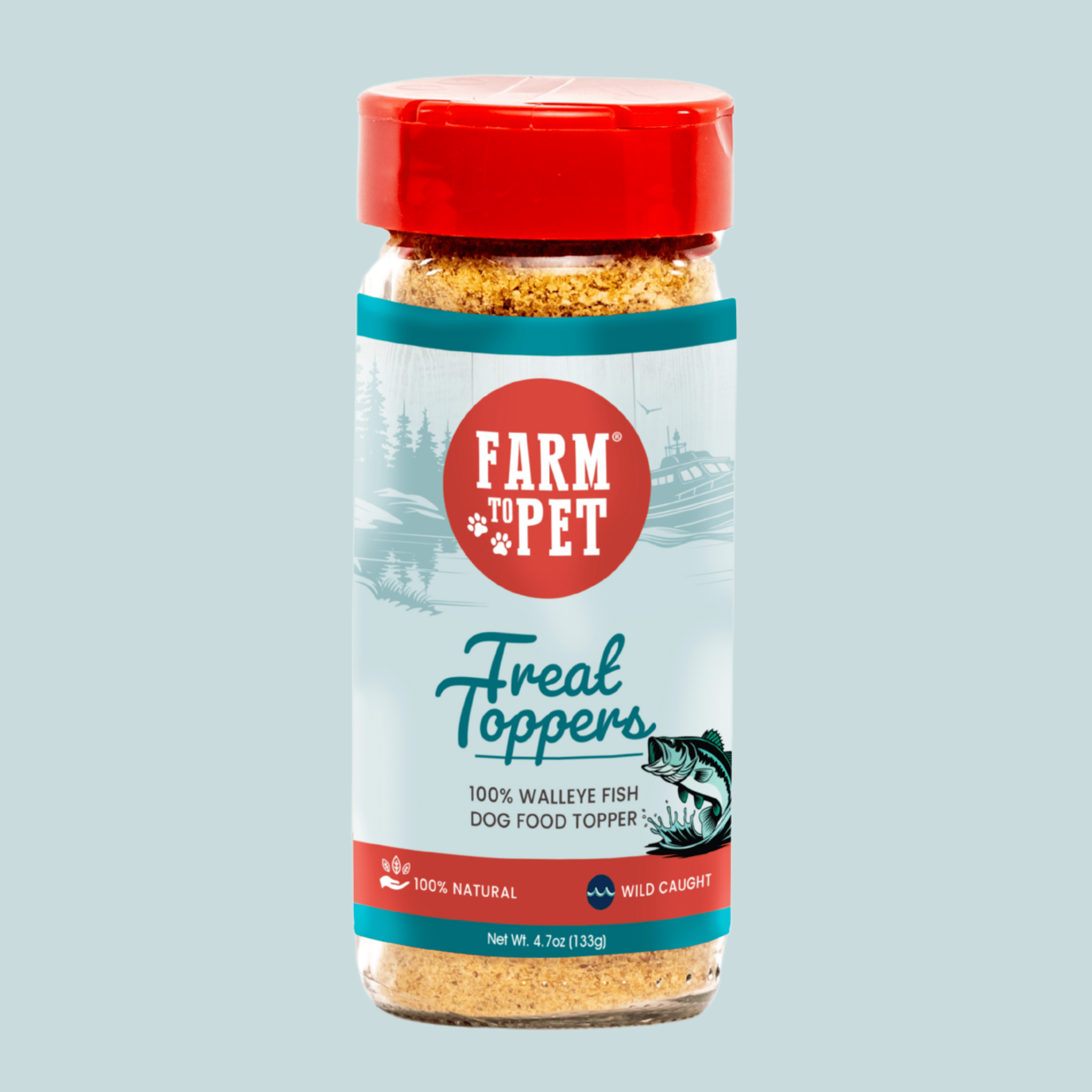 Farm To Pet Fish Treat Topper Dog Food Topper