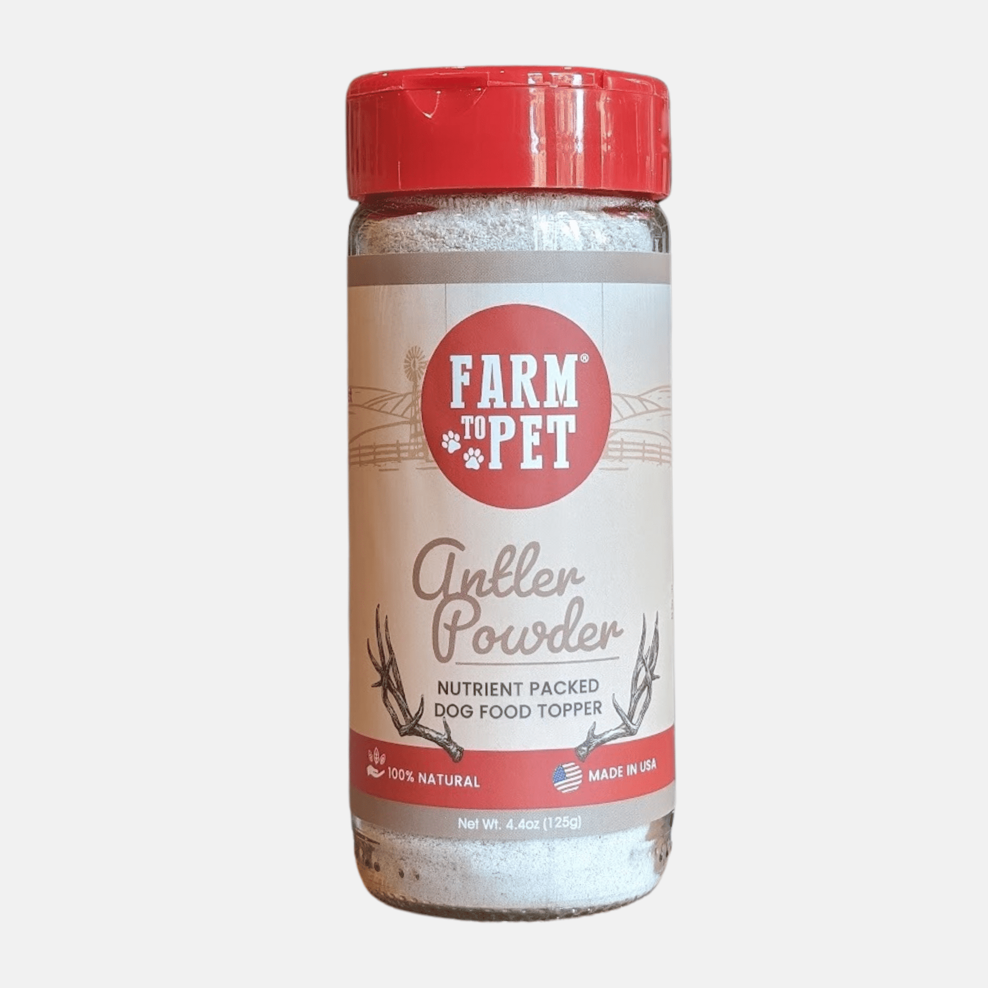 Farm To Pet Antler Powder Dog Food Topper