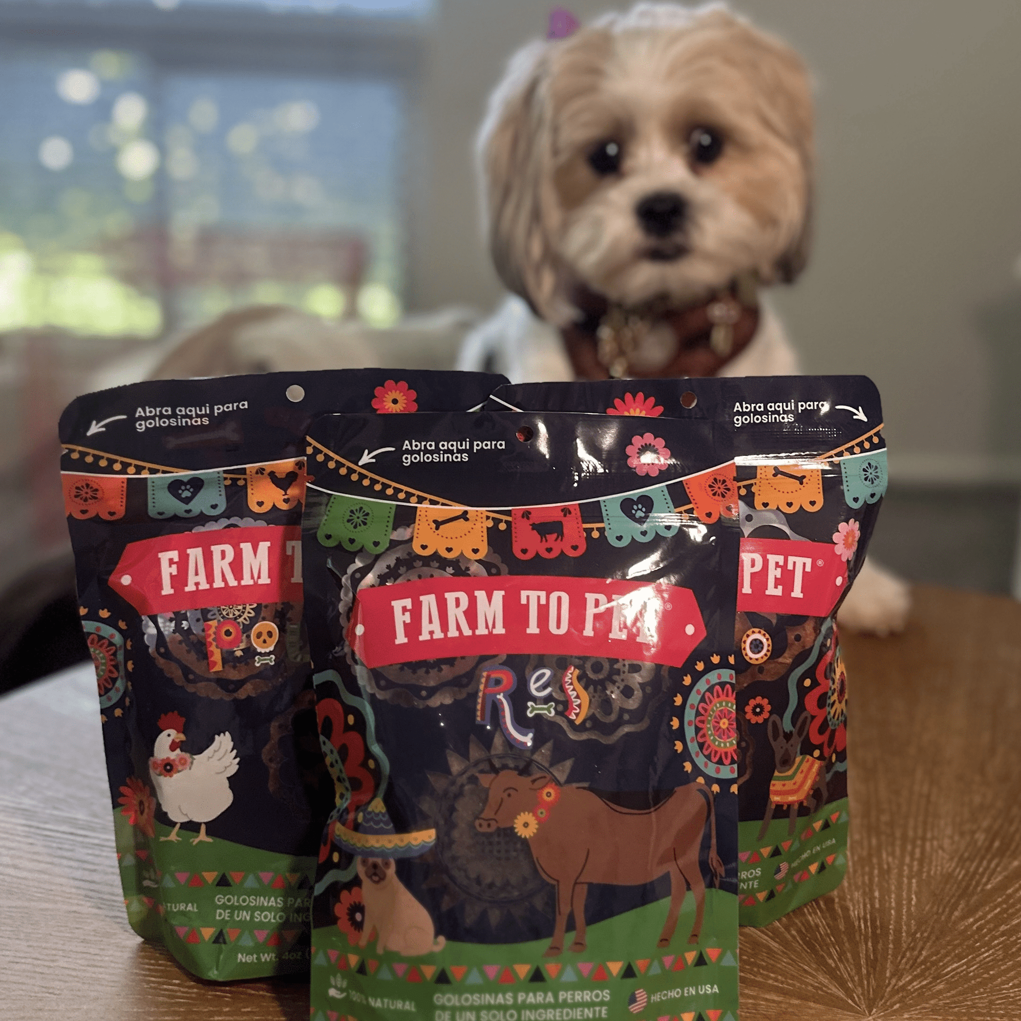 Farm To Pet Fiesta Pack Dog Treat Variety Bundle