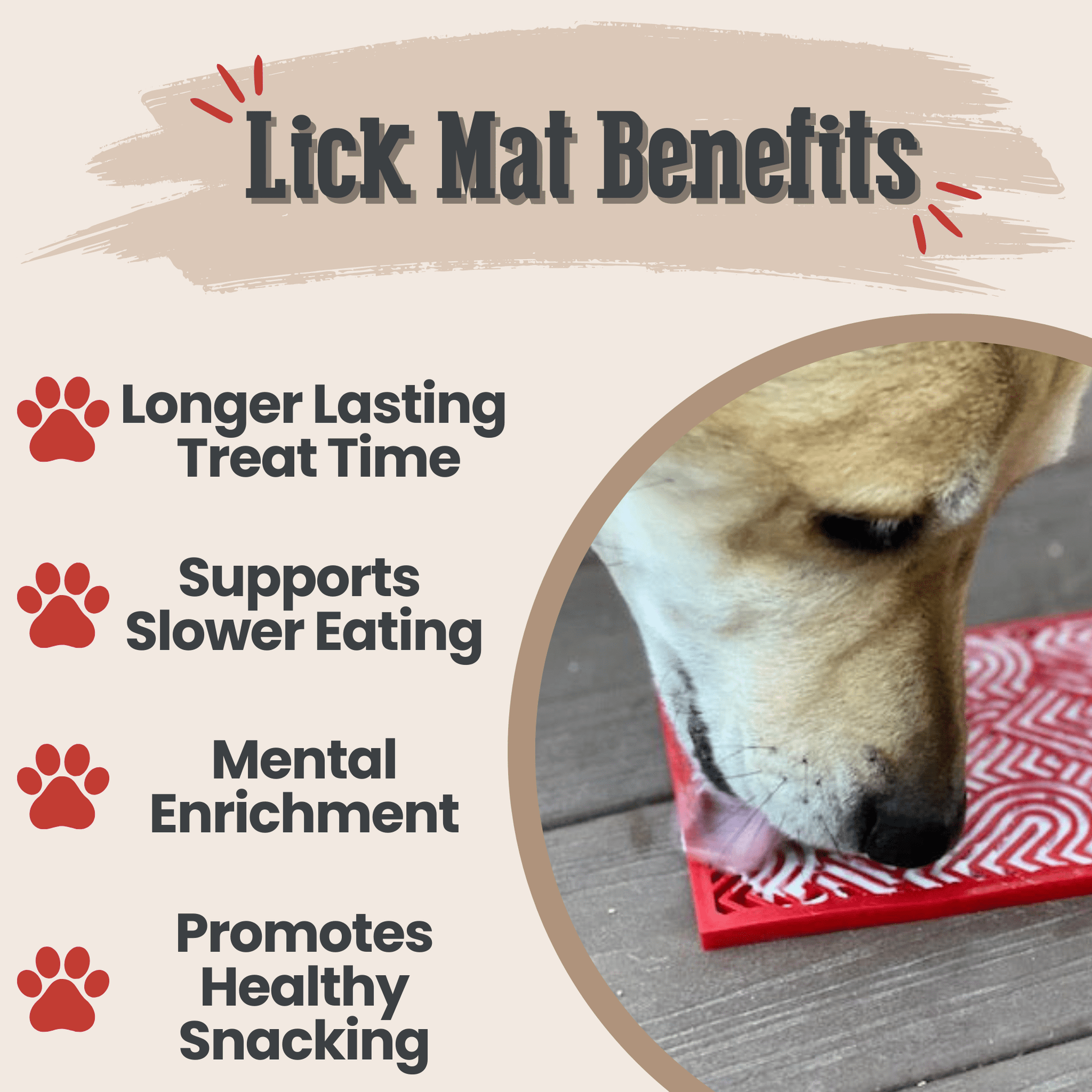 Farm To Pet Lick Mats for Cats and Small Dogs